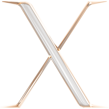 Ornate Lowercase Letter X